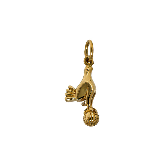 Pre-Owned 9ct Gold Tottenham Hotspurs Cockerel Charm
