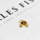 Pre-Owned 9ct Gold Baby Booties Charm