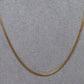 Pre-Owned 9ct Gold Curb Chain Necklace 17 Inch