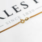 Pre-Owned 9ct Gold Curb Chain Necklace 17 Inch