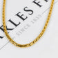 Pre-Owned 14ct Gold Woven Link Design Necklace 20 Inch