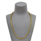Pre-Owned 14ct Gold Woven Link Design Necklace 20 Inch