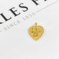 Pre-Owned 9ct Gold No 1 MUM Heart Pendant
