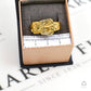 Pre-Owned 9ct Gold Men's Buckle Ring Size X.5