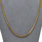 Pre-Owned 9ct Gold Square Foxtail Necklace 22 Inch