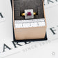 Pre-Owned 18ct 4 Square Ruby & Diamond Cluster Ring Size N