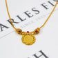 Pre-Owned 22ct Gold Lakshmi Centre Necklace 16 Inch