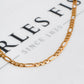 Pre-Owned 9ct Gold Figaro Chain Necklace 20 Inch