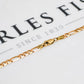 Pre-Owned 9ct Gold Figaro Chain Necklace 20 Inch