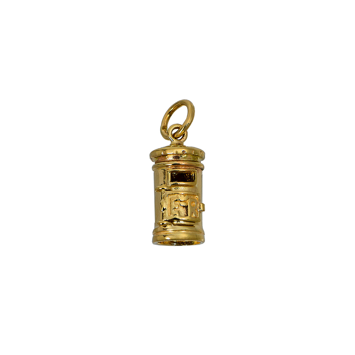 Pre-Owned 9ct Gold Post Box Charm