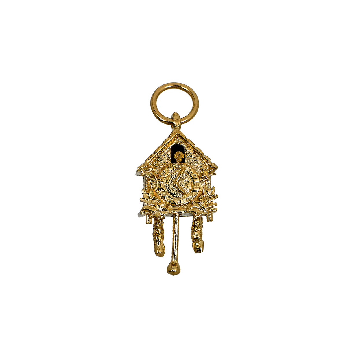 Pre-Owned 9ct Gold Cuckoo Clock Charm