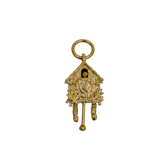 Pre-Owned 9ct Gold Cuckoo Clock Charm