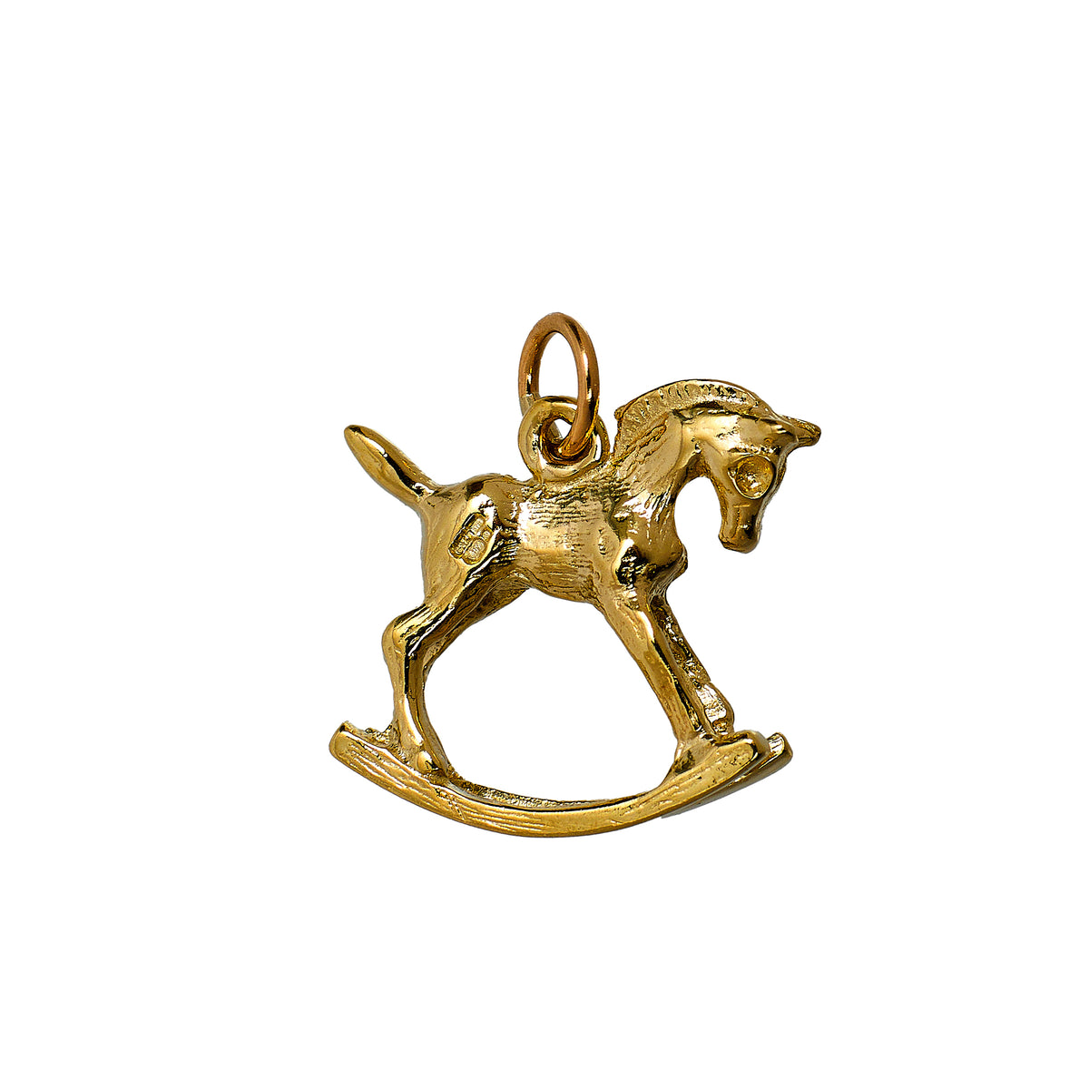 Pre-Owned 9ct Gold Rocking Horse Charm