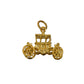 Pre-Owned 9ct Gold Princess Carriage Charm