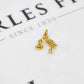 Pre-Owned 9ct Gold Stork & Baby Charm