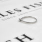 Pre-Owned Platinum Diamond Solitaire Ring Size O