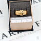 Pre-Owned 9ct Gold Buckle Ring Size S