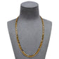 Pre-Owned 9ct Gold Figaro Chain Necklace 20 Inch