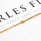 Pre-Owned 9ct Gold Belcher Chain Necklace 18 Inch