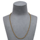 Pre-Owned 9ct Gold Belcher Chain Necklace 18 Inch