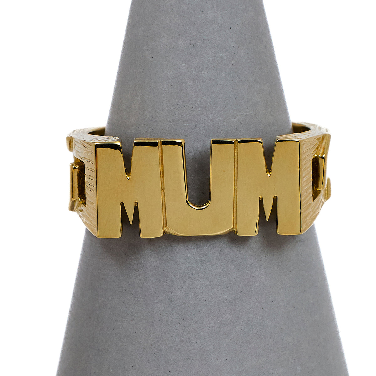 Pre-Owned 9ct Gold MUM Cherish Ring Size P