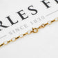 Pre-Owned 9ct Gold Belcher Chain Necklace 28 Inch