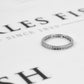 Pre-Owned 18ct White Gold Diamond Eternity Ring Size M.5