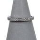 Pre-Owned 18ct White Gold Diamond Eternity Ring Size M.5