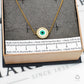 Pre-Owned 18ct Gold Multi Gemstone Eye Design Bracelet