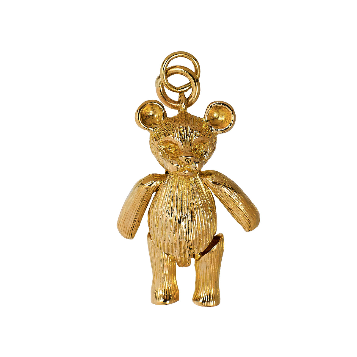 Pre-Owned 9ct Gold Teddy Bear Pendant