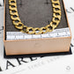 Pre-Owned 9ct Polish Pattern Curb Chain Necklace 24 Inch
