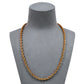 Pre-Owned 9ct Gold Rope Chain Necklace 20 Inch