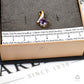 Pre-Owned 9ct Gold Rhombus Amethyst & Diamond Pendant