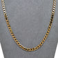 Pre-Owned 9ct Gold Curb Chain Necklace 20 Inch