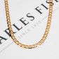 Pre-Owned 9ct Gold Curb Chain Necklace 20 Inch