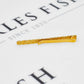 Pre-Owned 9ct Gold Celtic Plait Tie Slide