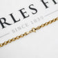 Pre-Owned 9ct Gold Belcher Chain Necklace 18 Inch
