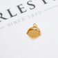 Pre-Owned 9ct Gold Heart Shaped I LOVE YOU Spinner Pendant