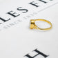 Pre-Owned 9ct Gold Oval Opal Ring Size M