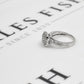 Pre-Owned 9ct White Gold Square Diamond Cluster Ring
