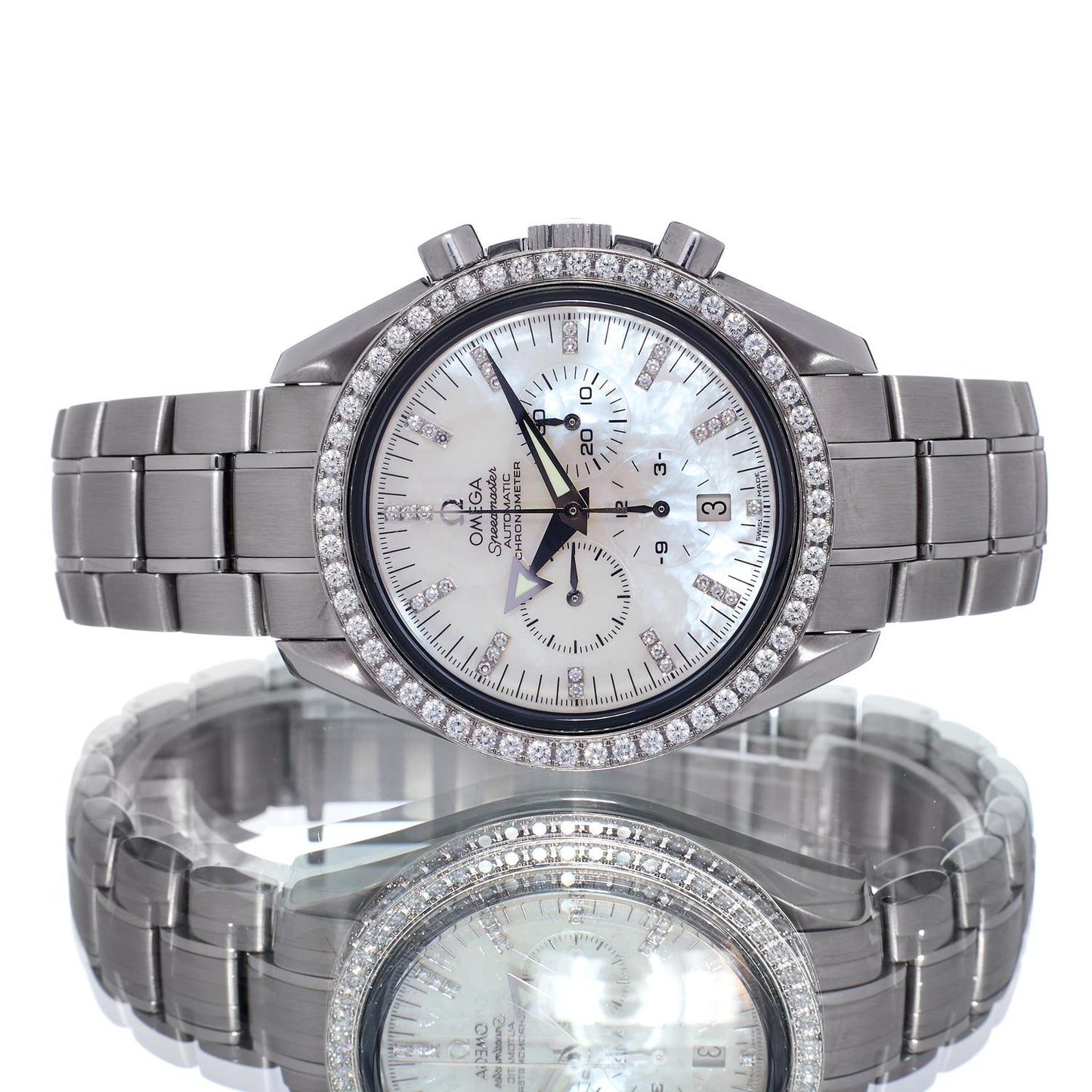 Pre-Owned Omega Speedmaster Broad Arrow 3555.75.00