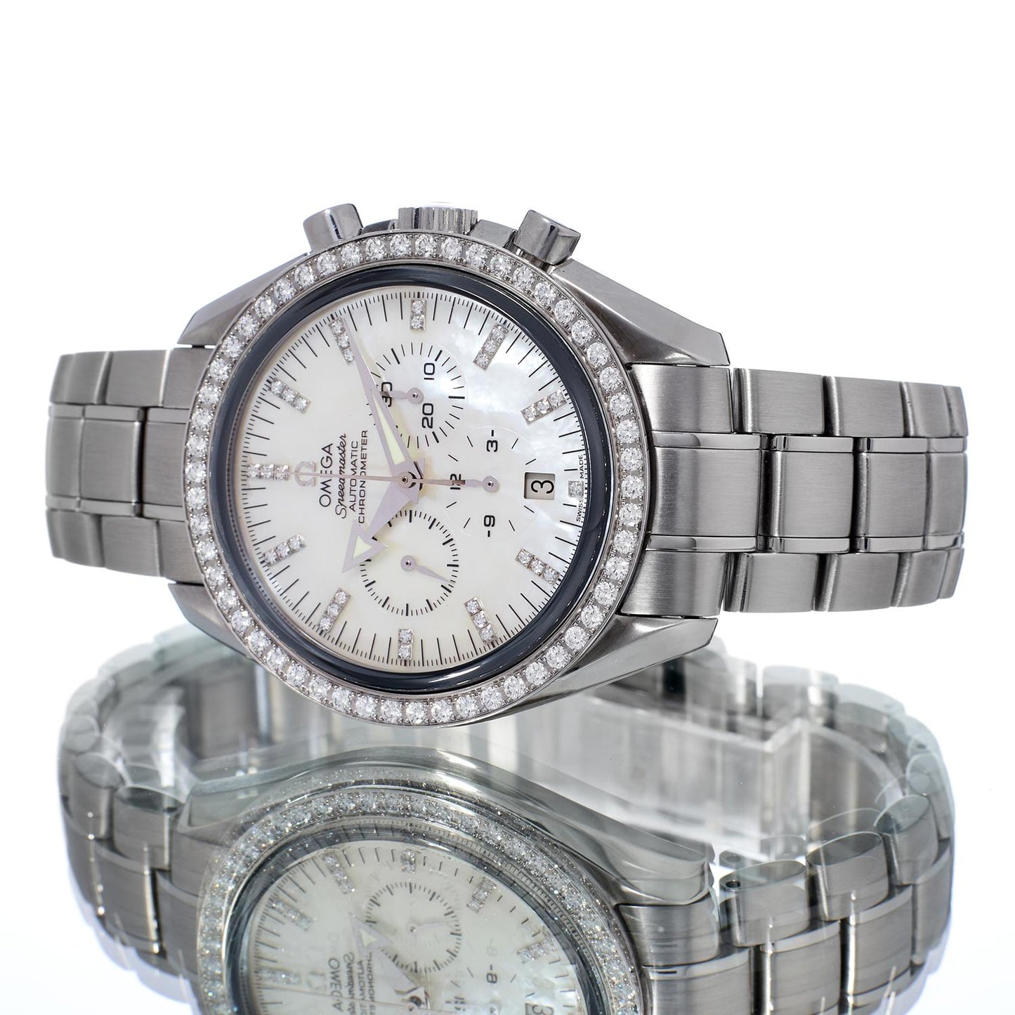 Pre-Owned Omega Speedmaster Broad Arrow 3555.75.00