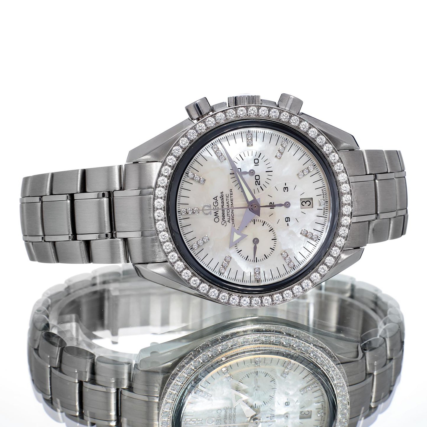 Pre-Owned Omega Speedmaster Broad Arrow 3555.75.00