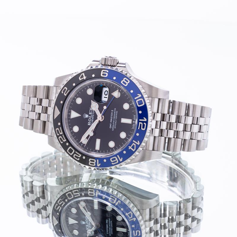 Pre-Owned Rolex GMT-Master II 126710BLNR