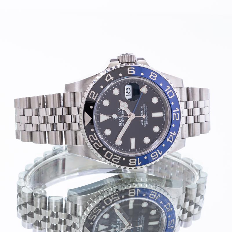 Pre-Owned Rolex GMT-Master II 126710BLNR
