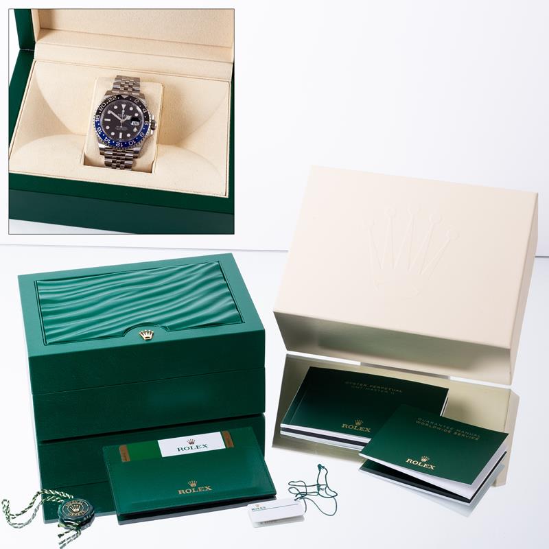 Pre-Owned Rolex GMT-Master II 126710BLNR