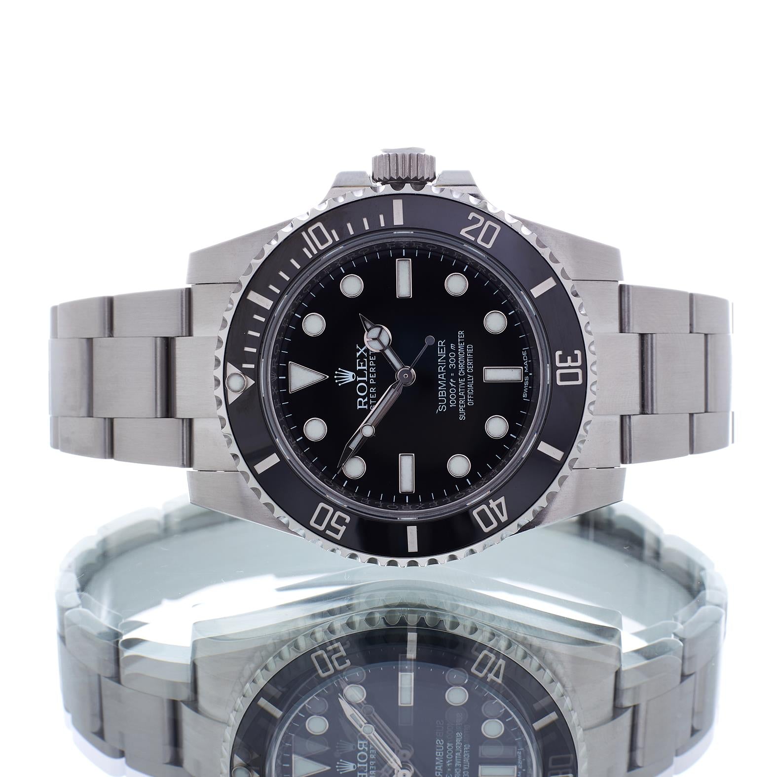 Pre-Owned Rolex Submariner 40 114060