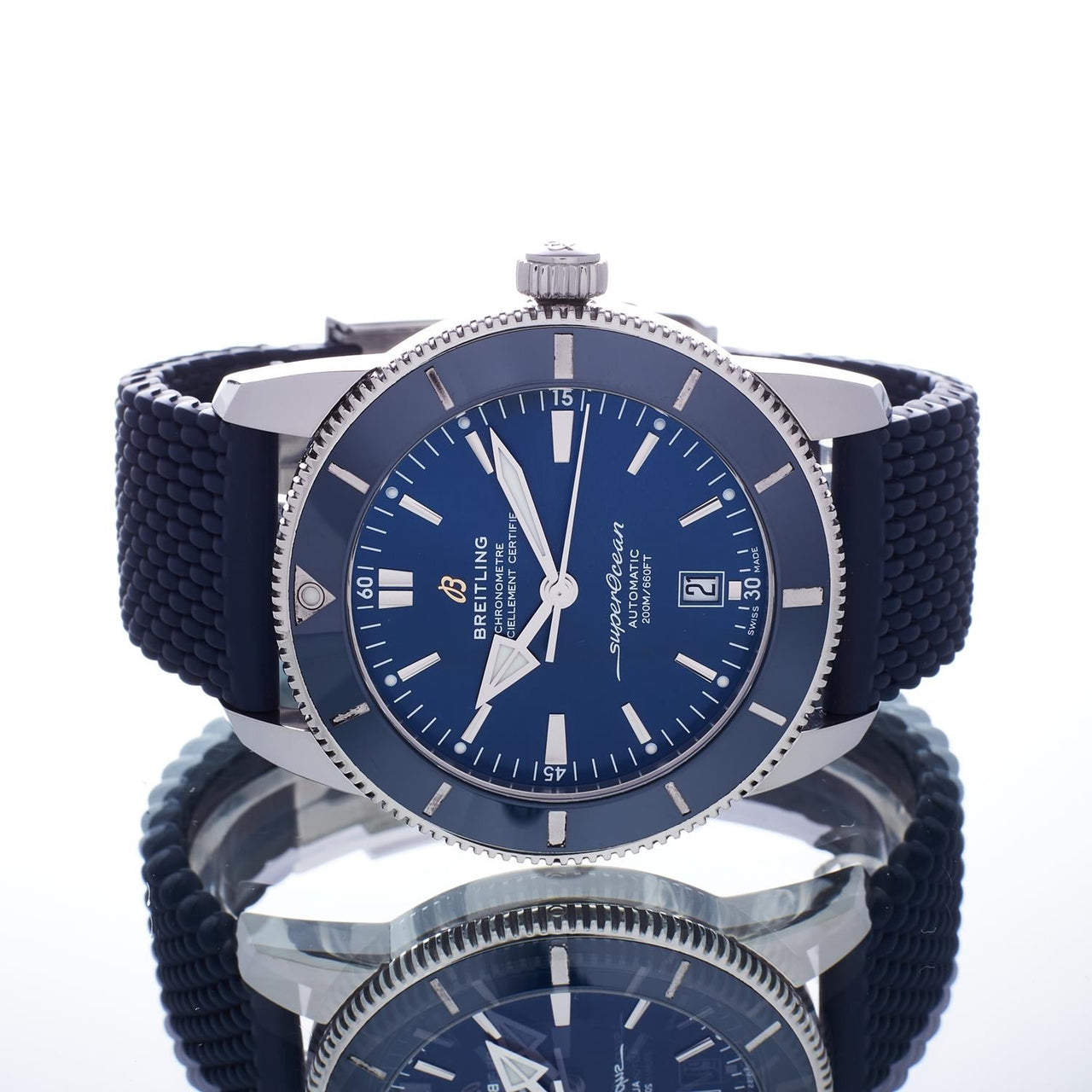 Used breitling superocean discount heritage