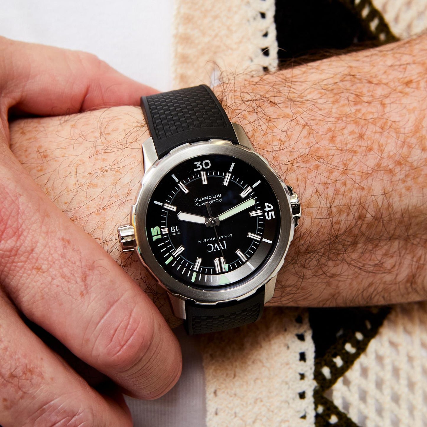 Pre-Owned IWC Aquatimer Automatic IW329001