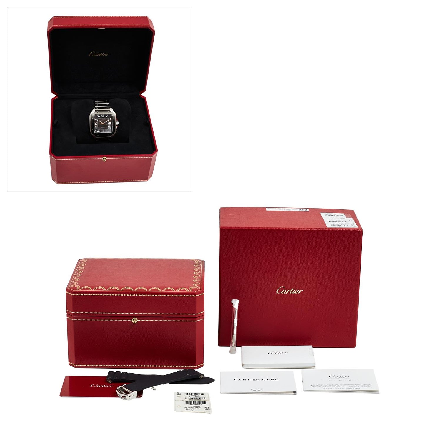 Pre-Owned Cartier Santos de Cartier WSSA0037